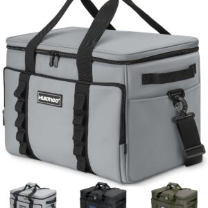 Soft Insulated Cooler Bag Collapsible Large Travel Coolers Soft Sided Coolers Ice Chest, Leakproof, Waterproof, 48-Can, 32L