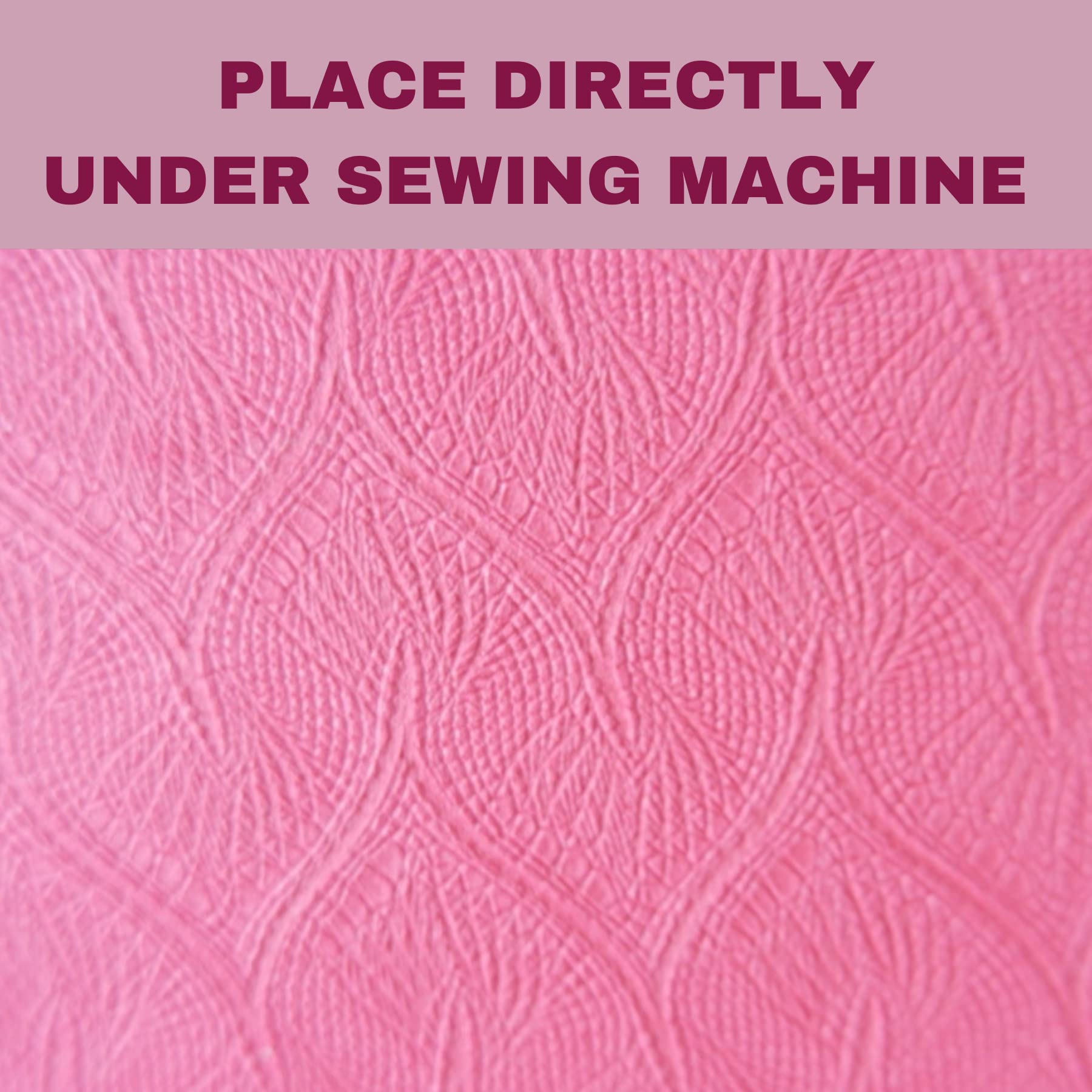 Madam Sew Sewing Machine Muffling Mat | Reduce Sewing Machine Vibrations, Movement and Slipping | Sewing Machine and Sergers Accessory