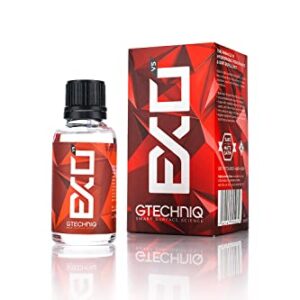 Gtechniq - EXO Ultra Durable Hydrophobic Coating v5 - Protect Your Paint, Add Gloss, Repel Contaminants, Resists Chemicals, Get Rid of Water-Spots (30 milliliters)