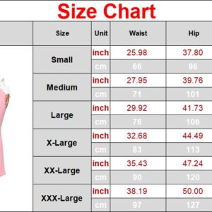 vunahzma Women's Flare Bell Bottom Pink Jeans Knee Ripped Fitted Destroyed Flare Denim Pants 70s Outfits for Women(X-Large, Pink-4014)