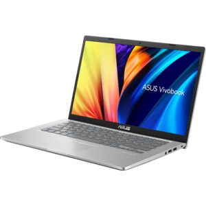 ASUS VivoBook Laptop, 14” HD Display, 11th Gen Intel Core i3-1115G4 Processor, 12GB RAM, 512GB SSD, Wi-Fi, Bluetooth, Webcam, HDMI, Windows 11 Home, Silver