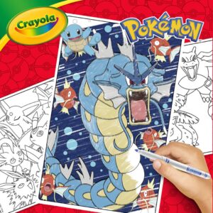 Crayola Pokémon Imagination Art Set (115pcs), Kids Art Kit, Coloring Supplies, Pokemon Toys, Pokemon Gift for Boys & Girls