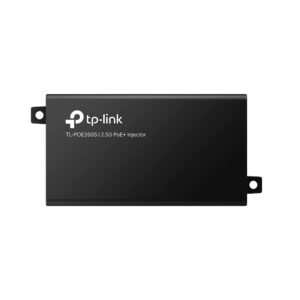 TP-Link TL-PoE260S 802.3at/af 2.5G PoE+ Injector | Non-PoE to PoE Adapter | Supplies up to 30W (PoE+) | Plug & Play | Desktop/ Wall-Mount | Distance Up to 328 ft. | UL Certified