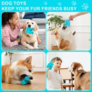 Kimpets Dog Dog Squeaky Toys,been Able to Squeeze Some Treats in and Some Licking Treats Teeth Cleaning Dog Toys for Small to Medium Size Dogs