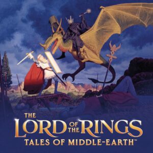 Magic: The Gathering The Lord of The Rings: Tales of Middle-earth Scene Boxes - All 4 (Aragorn at Helm’s Deep, Flight of The Witch-king, The Might of Galadriel, and Gandalf in Pelennor Fields)