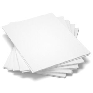 GOTIDEAL Bulk Canvases for Painting, 5 x 7 inch Value Pack of 40, Gesso Primed White Blank Canvas Boards - 100% Cotton Art Supplies Canvas Panel for Acrylic Paint, Pouring, Oil Paint, Gouache