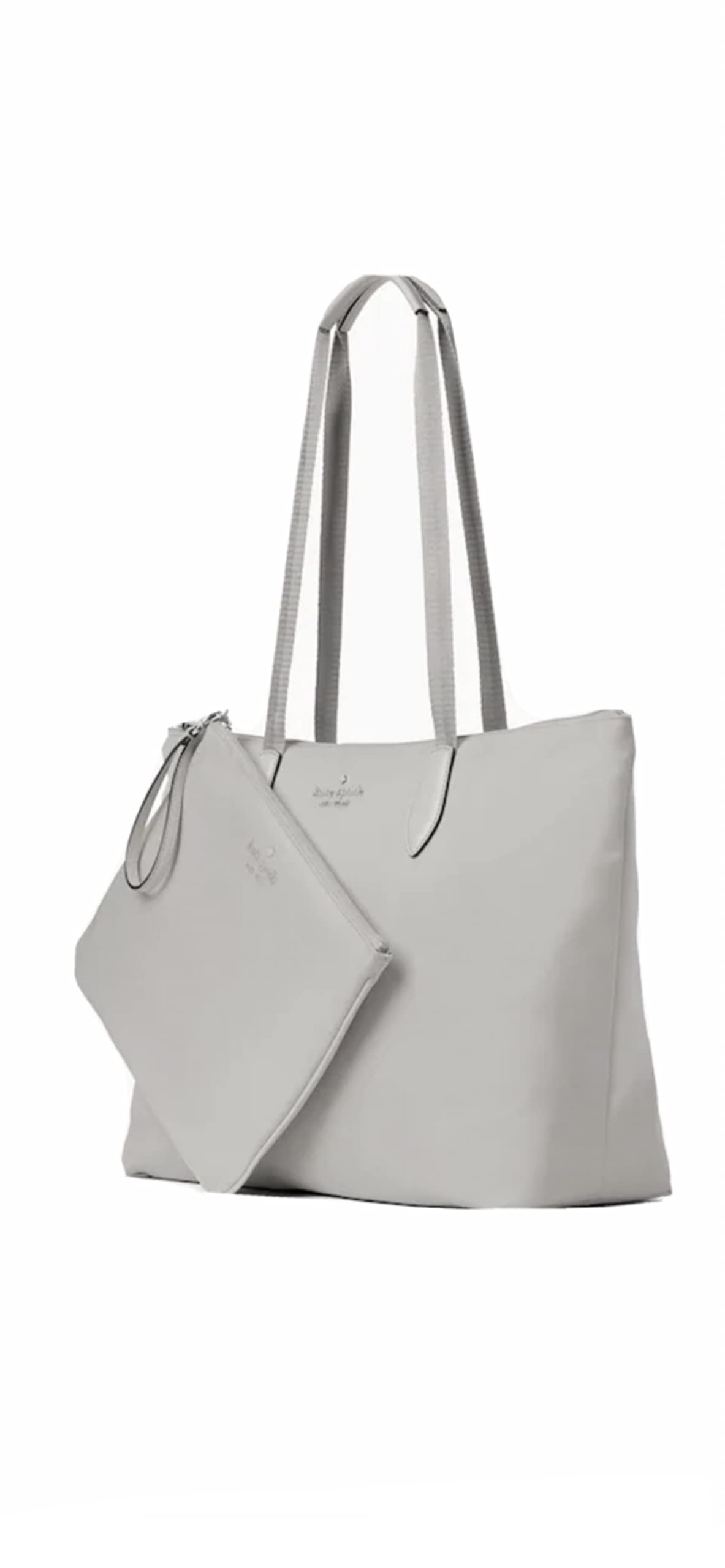 Kate Spade New York Mel Packable Nylon Tote (Nimbus gray)