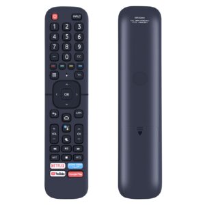 erf2g60h sub erf2k60h replacement voice remote control compatible for hisense android tv 32h5500g 32h5510g 43h5500g 43h5510g 43h5580g 55h6570g 75h6570g 55h9g