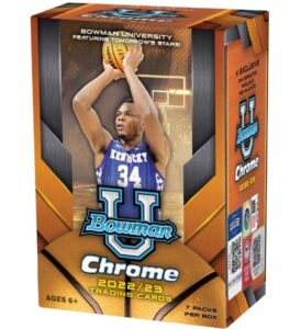 2022/23 bowman university chrome basketball value box