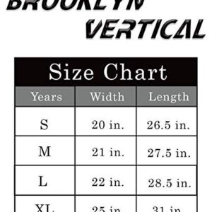 BROOKLYN VERTICAL Football Sports Fan T-Shirt Short Sleeve | Dallas, Green Bay, New England (as1, alpha, m, regular, regular, San Francisco)