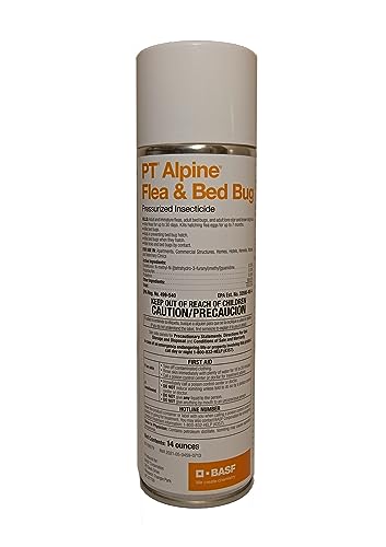 BASF 31457-c1 PT Alpine Flea & Bed Bug 14oz Pesticide Insecticide, White