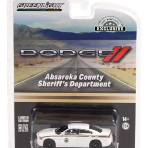 Greenlight 1:64 2011 Charger Pursuit - Absaroka County Sheriff's Department 30334 [Shipping from Canada]