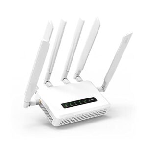 gl.inet gl-x3000 (spitz ax) 5g nr ax3000 cellular gateway router, wi-fi 6, detachable antennas, dual-sim, rv, t-mobile & at&t iot device certified