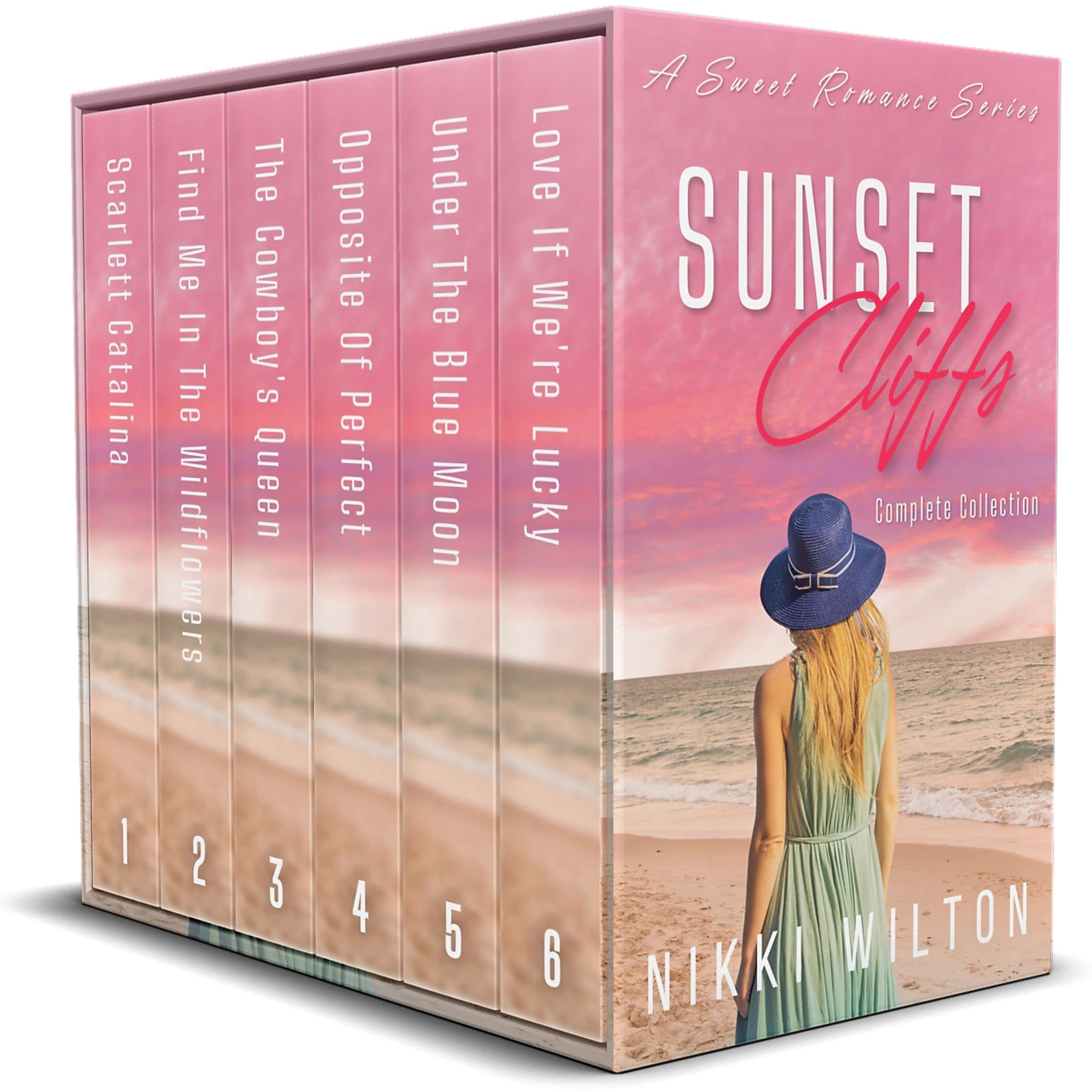 Sunset Cliffs Series - Sweet small town romance with second chances, opposites attract, enemies to lovers: Complete Collection Books 1 - 6