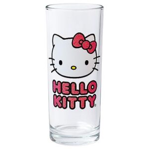 Silver Buffalo Sanrio Hello Kitty 4pc Tumbler Glass Set, 10 Ounces