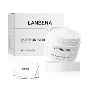 LANBENA Blackhead Remover - Peel Off Mask for Nose & Face, Blackhead Removal Kit 1.05oz