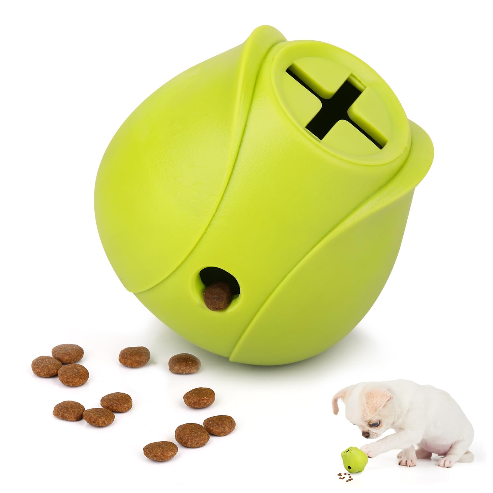 Aelflane Treat Dispensing Dog Toys for Small Dogs,Dog Puzzle Toy,Chew Toy for Dogs, Petals Dog Balls Treat Dispensing Dog Toys