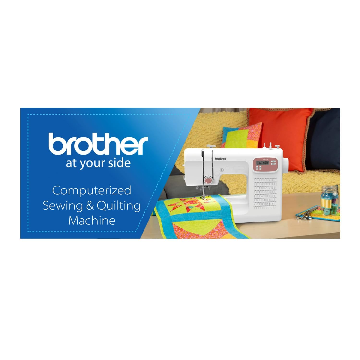 Brother CE1150 Computerized Sewing Machine (Renewed)