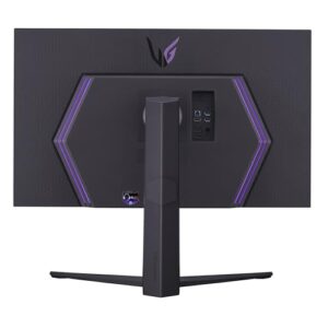 LG 32" UltraGear 4K UHD (3840x2160) Gaming Monitor, 144Hz, 1ms, VESA DisplayHDR 400, G-SYNC and AMD FreeSync Premium, HDMI 2.1, DisplayPort, 4-Pole HP Out DTS HP:X, Tilt/Height/Pivot Stand, Black