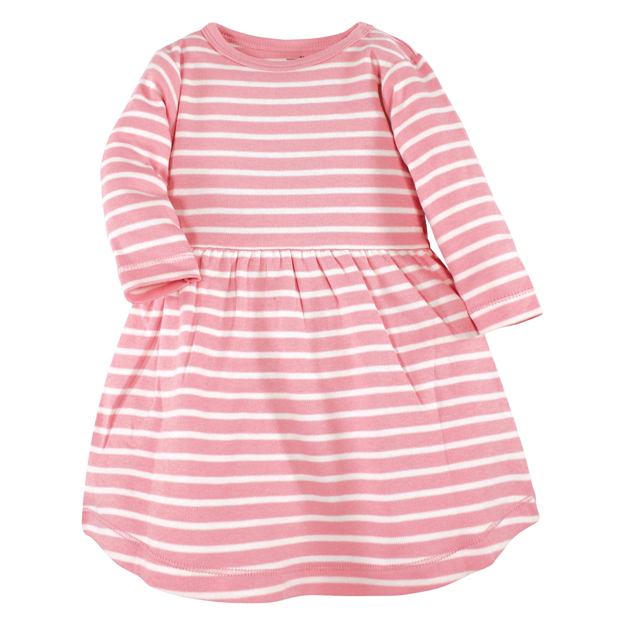 Touched by Nature Girls Organic Cotton Short-Sleeve and Long-Sleeve Dresses, Woodland, 18-24 Months