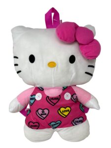 fast forward hello kitty plush backpack with heart & love