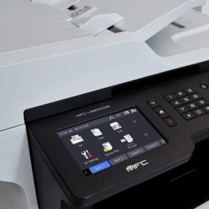 Brother MFC-L8900CDW Wireless All-in-One Color Laser Printer for Office - 4-in-1 Print Copy Scan Fax - 5" Touchscreen LCD Display, 33 ppm, 70-Sheet ADF, 2400 x 600 dpi, Duplex Printing