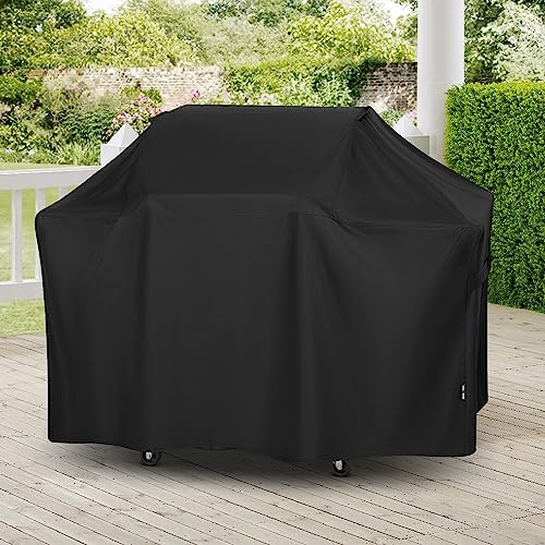 Unicook 63 Inch Grill Cover for Weber Genesis 300 Series and New 2022 Genesis 300 Grills, Outdoor BBQ Grill Cover, Heavy Duty Waterproof Fade Resistant Barbecue Cover, Compared to Weber 7757