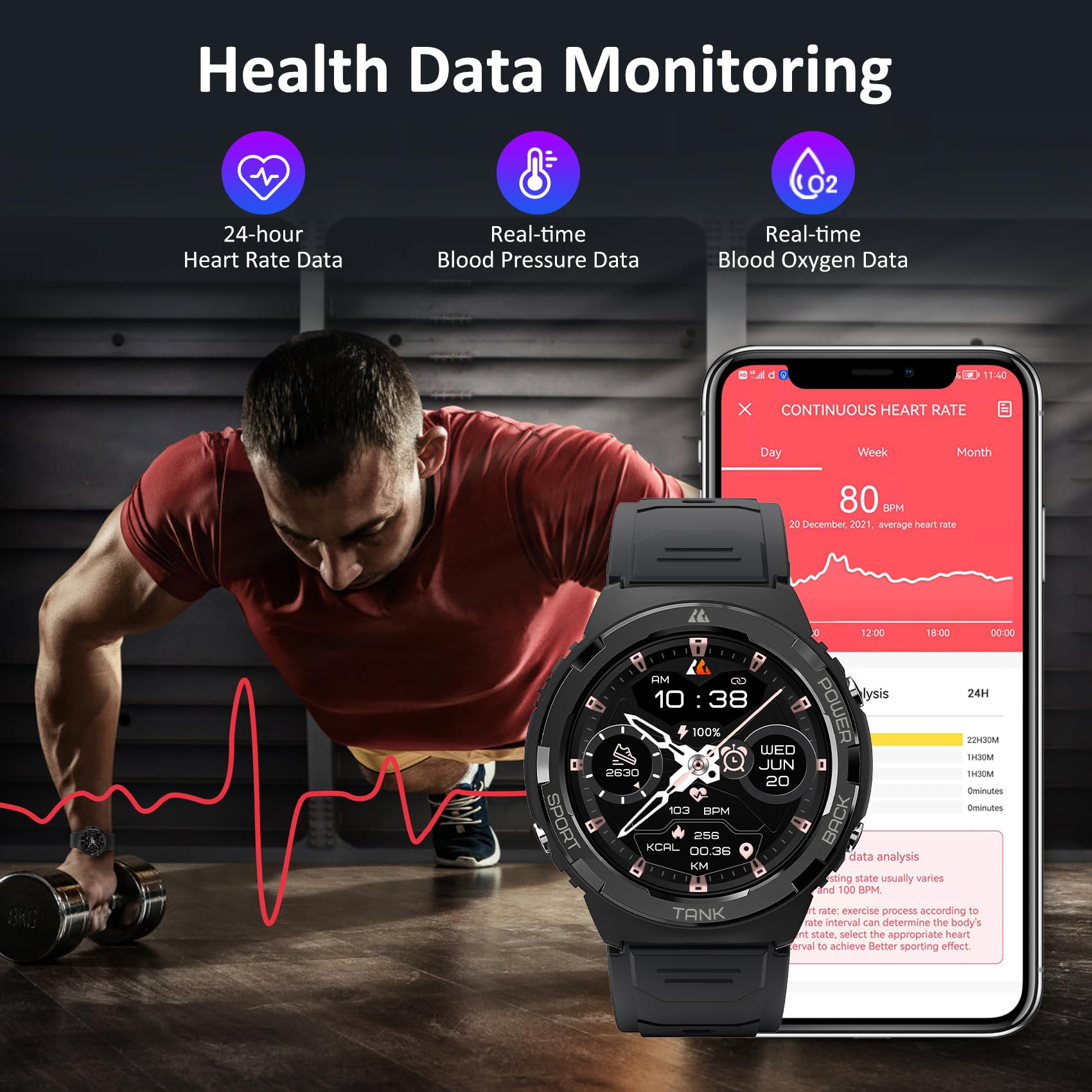 AMAZTIM Smart Watches for Women,Lightest Fitness Tracker with 5ATM Waterproof,Answer/Dial Calls,1.3'AMOLED Ultra HD Display,AI Voice Assistant 24H Sleep/Heart Rate (Black)