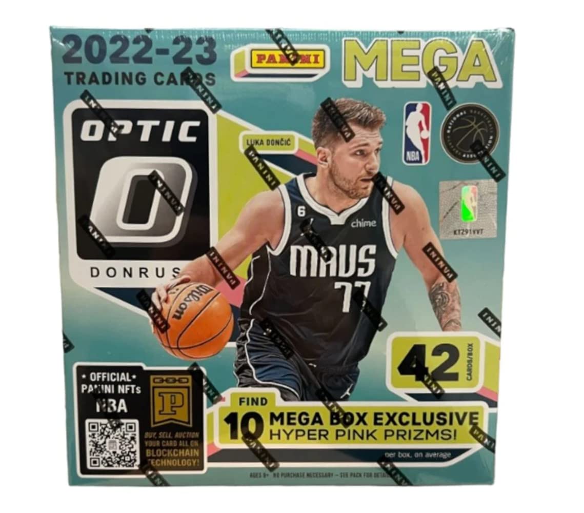 2022-23 Donruss Optic Basketball Trading Card Mega Box