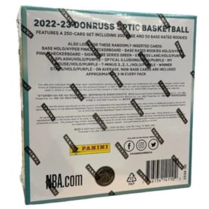 2022-23 Donruss Optic Basketball Trading Card Mega Box