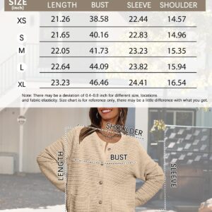 LILLUSORY Cardigan Sweaters for Women 2024 Fall Outfits Clothes Fashion Trendy Oversized Long Sleeve Button Casual Knit Short Tweed Jackets blazers Black