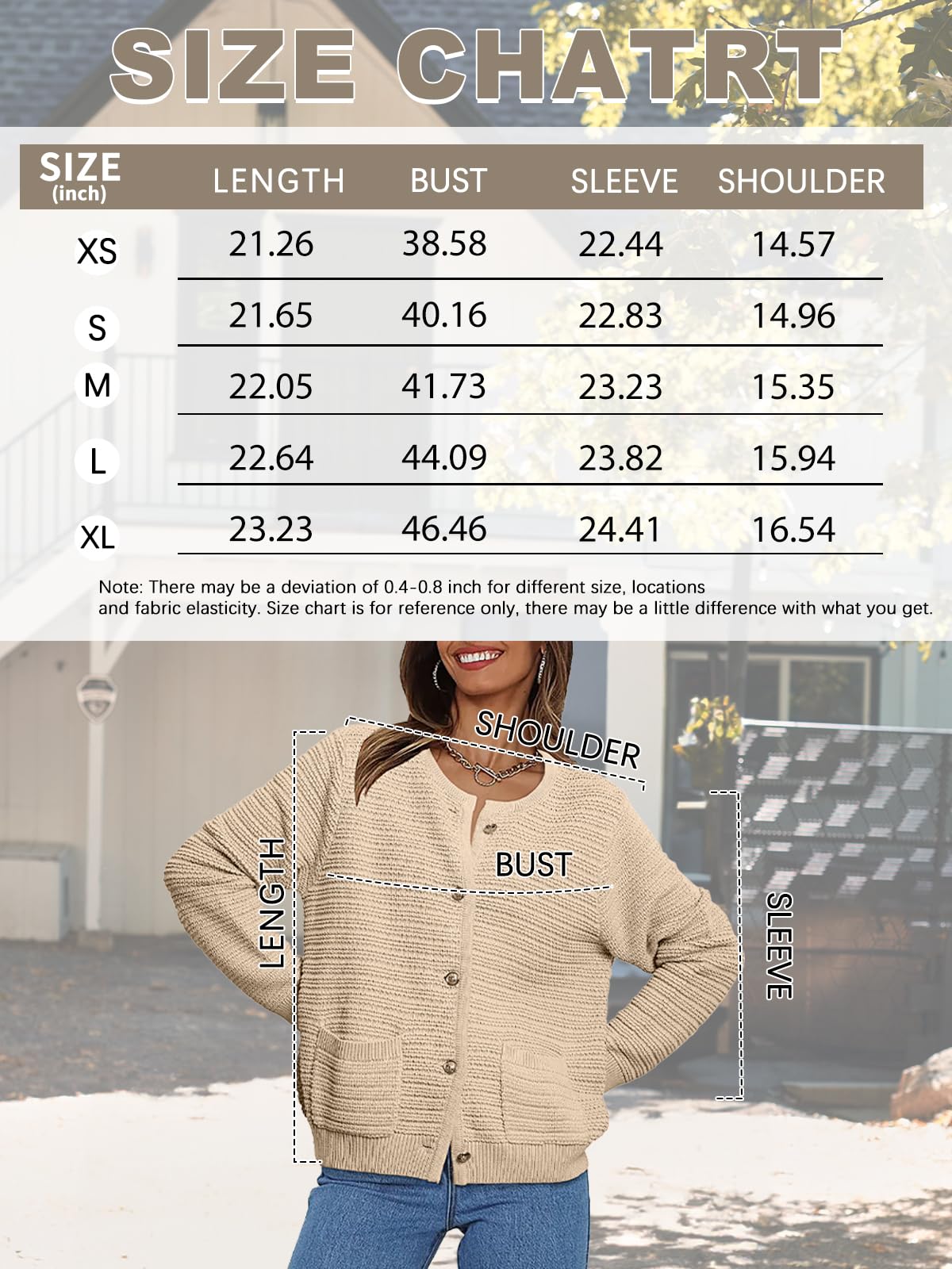 LILLUSORY Cardigan Sweaters for Women 2024 Fall Outfits Clothes Fashion Trendy Oversized Long Sleeve Button Casual Knit Short Tweed Jackets blazers Black