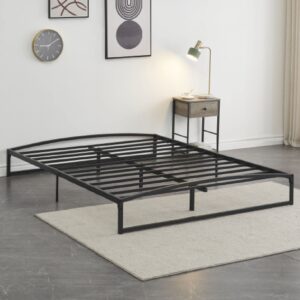 IDEALHOUSE 10 Inch Queen Size Platform Metal Bed Frame Low Profile with storage, Mattress Foundation, No Box Spring Needed