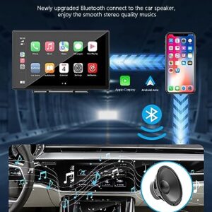 9-Inch Wireless Car Stereo with Carplay, Backup Camera, GPS Navigation, Android Auto - by LAMTTO