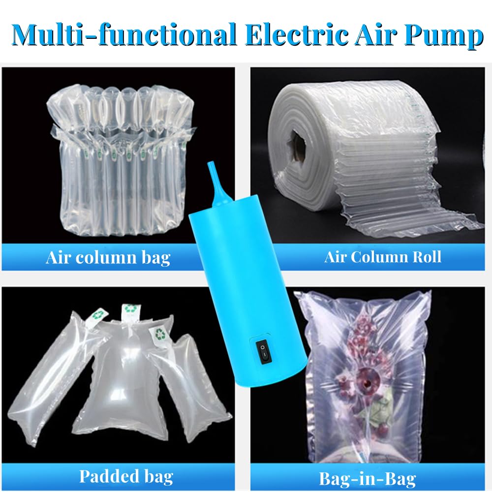 ALUNME Balloons Pump Electric for All Balloons,Portable 260 Balloon Pump Electric Blower Inflator,w/10pcs 260 Balloons,Foil Unicorn Balloon&Extension Tube