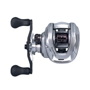 kingdom baitcasting reels lightweight graphite frame fishing reels with corrosion resistant bearings baitcaster reels carbon fiber drag baitcast reels with 7.1:1 gear ratio casting (right)