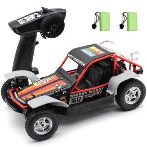 Leopmase RC Rock Crawler, 1:16 Scale Remote Control Car, 4x4 Offroad Crawler Remote Control Truck for Adults 280 Carbon Brush High-Speed Motor, All Terrains Vehicle Kids Age 8-13 Gifts