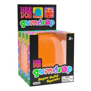 schylling needoh - gumdrop - soft sensory fidget toy - collectible stress balls - assorted colors 1 pack