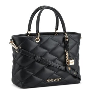 Nine West Regan Elite Satchel, Black