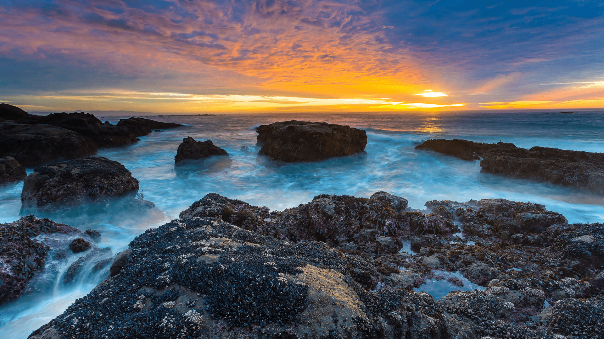 Waves 🌊 Screensaver 4k with Relaxing Sounds for fire tv ( NO ADS )