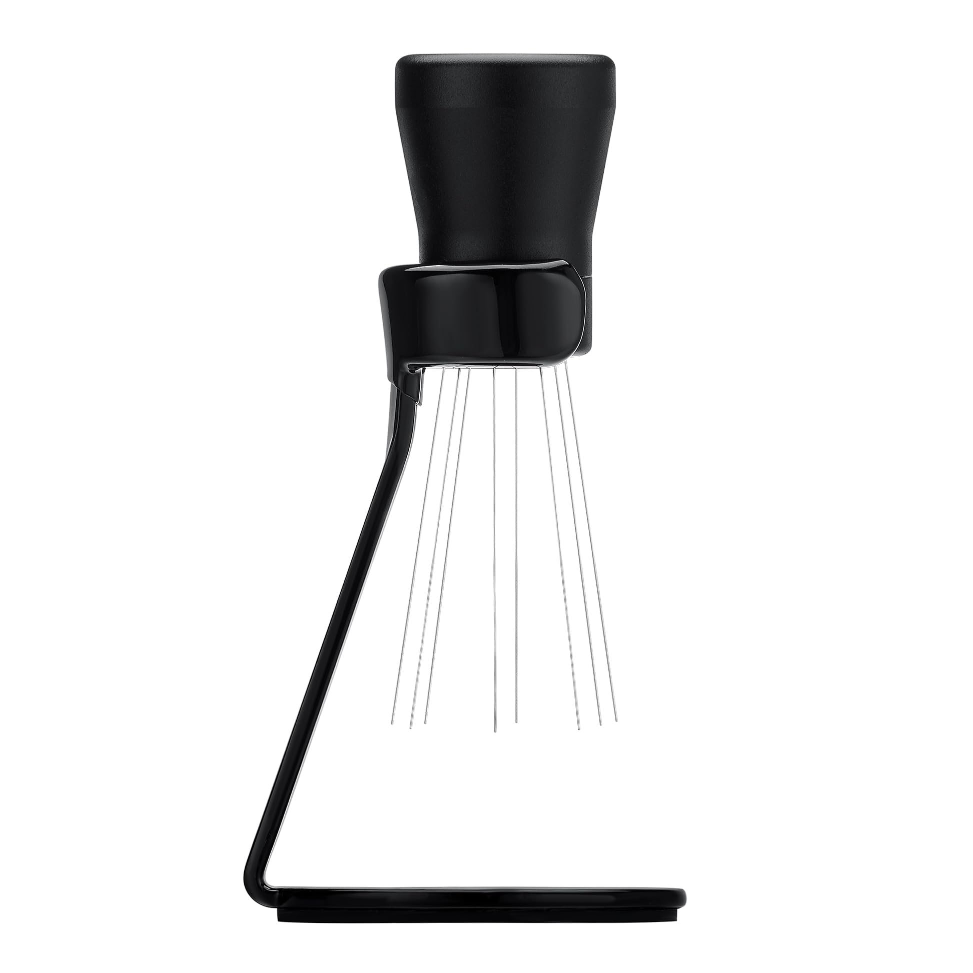 Normcore WDT Distribution Tool V2.1 with Stand - 0.23mm 8 Prong Espresso Distribution Tool - Magnetic Coffee Stirrer with 16 Extra Needles