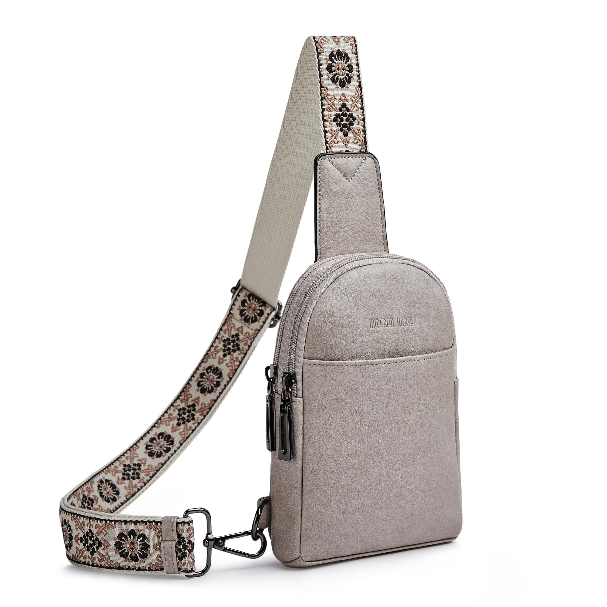 Imperial HORSE Small Crossbody Bags for Women,Sling Bag for Women Crossbody,Fanny Pack Chest Bag for Women for Walking Travel