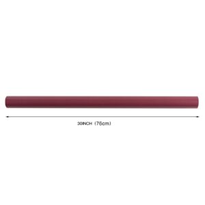 RUSPEPA Wine Red Wrapping Paper Solid Color for Halloween, Wedding, Birthday, Shower, Congrats, and Holiday - 30 inches x 32.8 feet