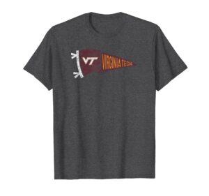 virginia tech hokies pennant vintage officially licensed t-shirt