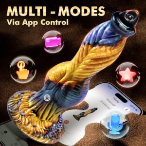 Thrusting Dildo Sex Toys Vibrator - 10.2" 4IN1 Huge Thick Dildos Anal Toys, Monster Big Dildo Upgraded App Remote Control Multi-Modes, Suction Cup Fantasy Dildo Adult Sex Toys & Games for Men Women