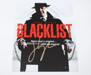 the blacklist raymond red reddington james spader signed autographed 8x10 movie poster photo loa