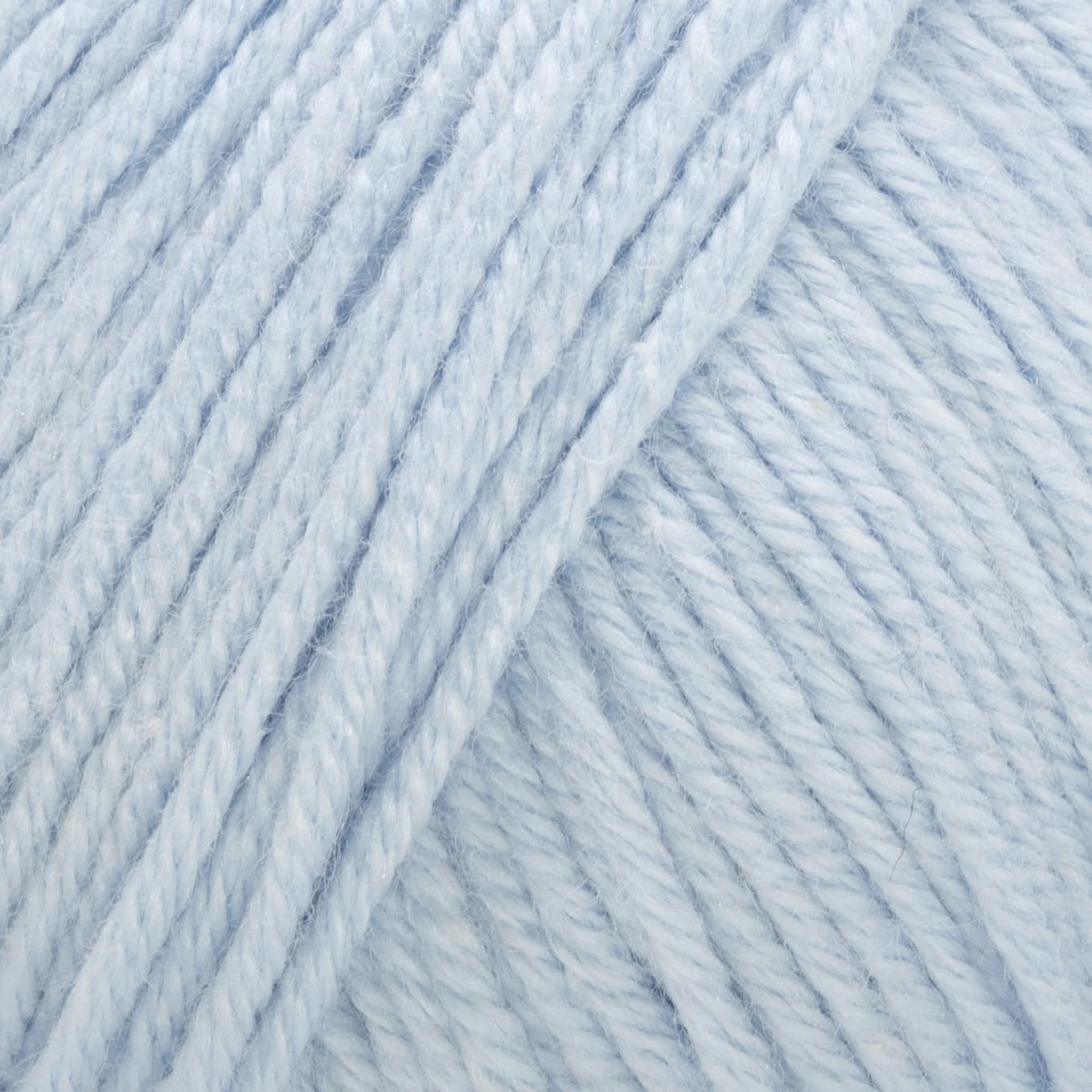 Estako Happy Cotton XL, (2 Skeins Pack) 50% Cotton 50% Acrylic Yarn, Soft, Medium weight (4) for Crochet and Knitting (2 x 1.76 Oz) / (2 x 114 Yrds) (4220 - Baby Blue)