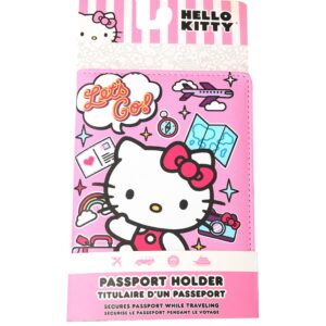 Hello Kitty Passport Holder Official License, Cute Passport Holder and Passport Cover, Sanrio Gifts