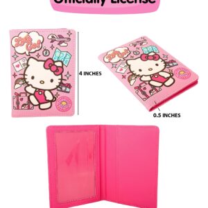 Hello Kitty Passport Holder Official License, Cute Passport Holder and Passport Cover, Sanrio Gifts