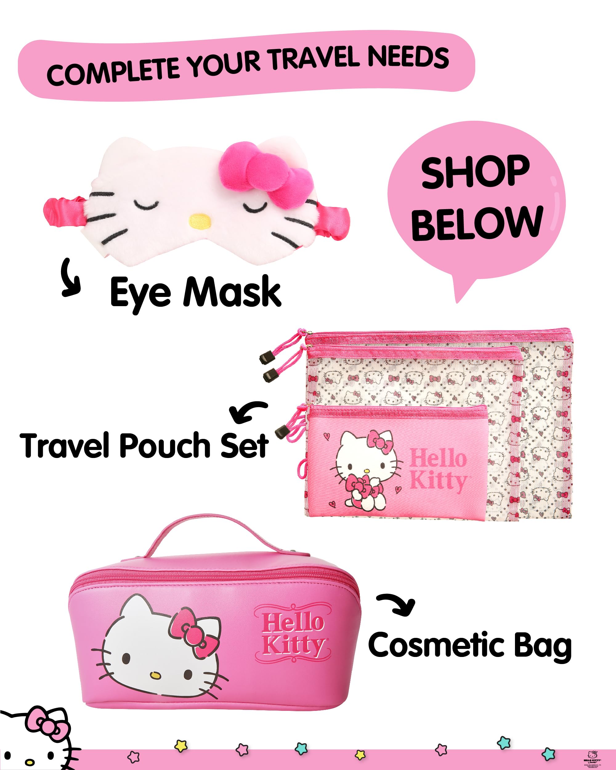 Hello Kitty Passport Holder Official License, Cute Passport Holder and Passport Cover, Sanrio Gifts